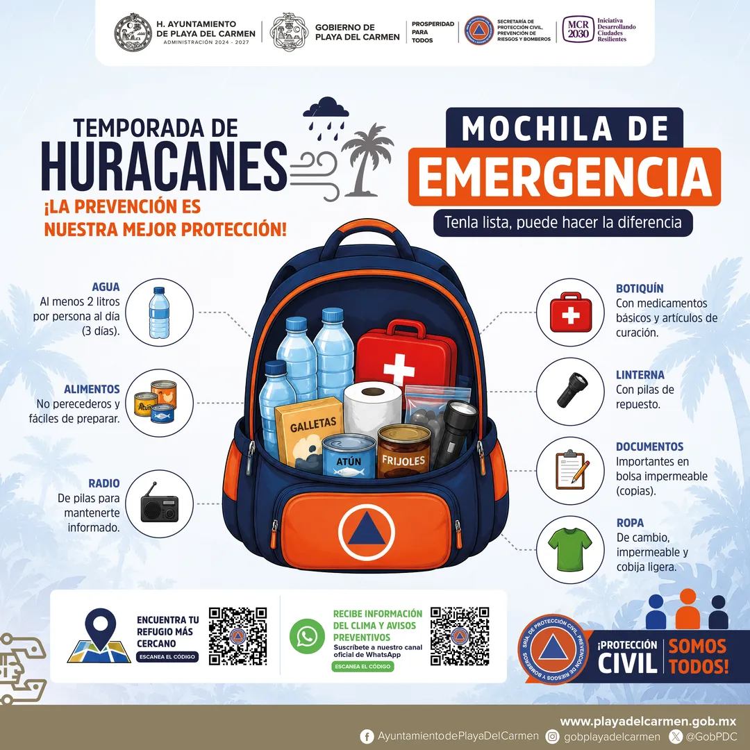 Mochila de Emergencia — Ayto. PdC