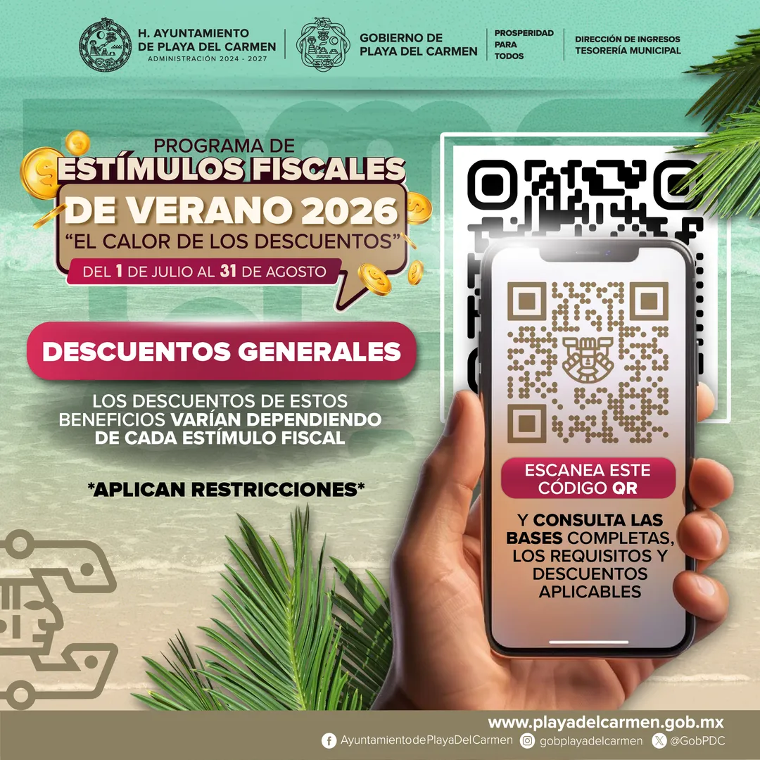 Estímulos Fiscales de Verano — Ayto. PdC
