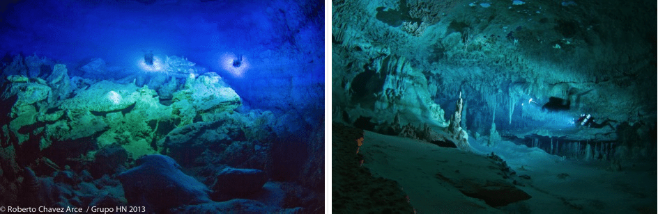 Una buena parte de los sistemas de cuevas inundadas más espectaculares del mundo están en Quintana Roo 